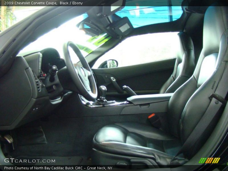 Black / Ebony 2009 Chevrolet Corvette Coupe