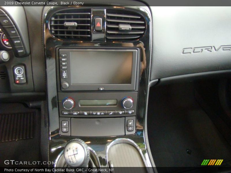 Black / Ebony 2009 Chevrolet Corvette Coupe