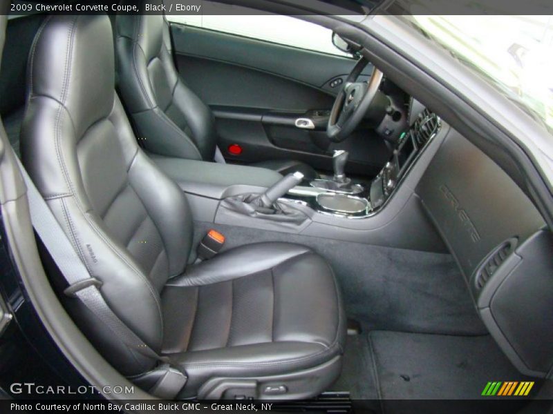 Black / Ebony 2009 Chevrolet Corvette Coupe