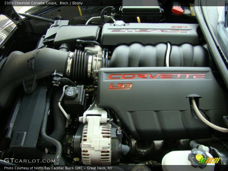 Black / Ebony 2009 Chevrolet Corvette Coupe