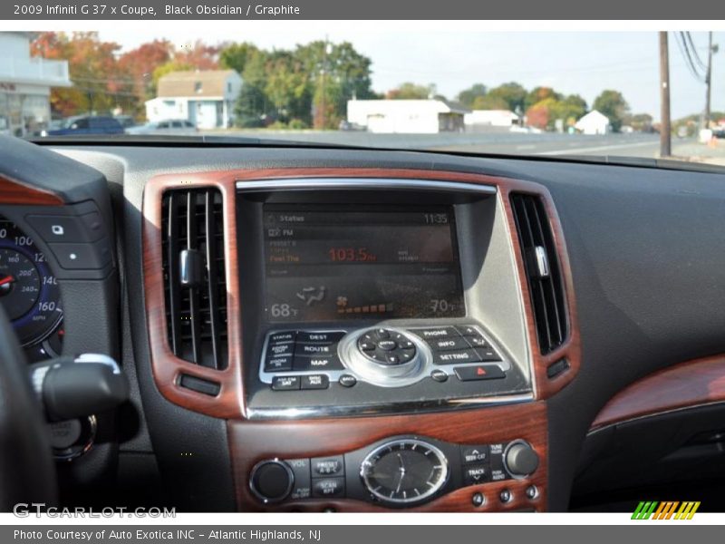 Navigation of 2009 G 37 x Coupe