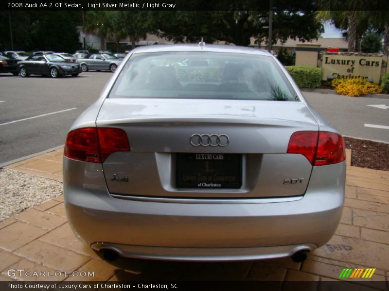 Light Silver Metallic / Light Gray 2008 Audi A4 2.0T Sedan