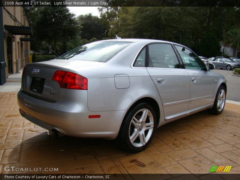 Light Silver Metallic / Light Gray 2008 Audi A4 2.0T Sedan