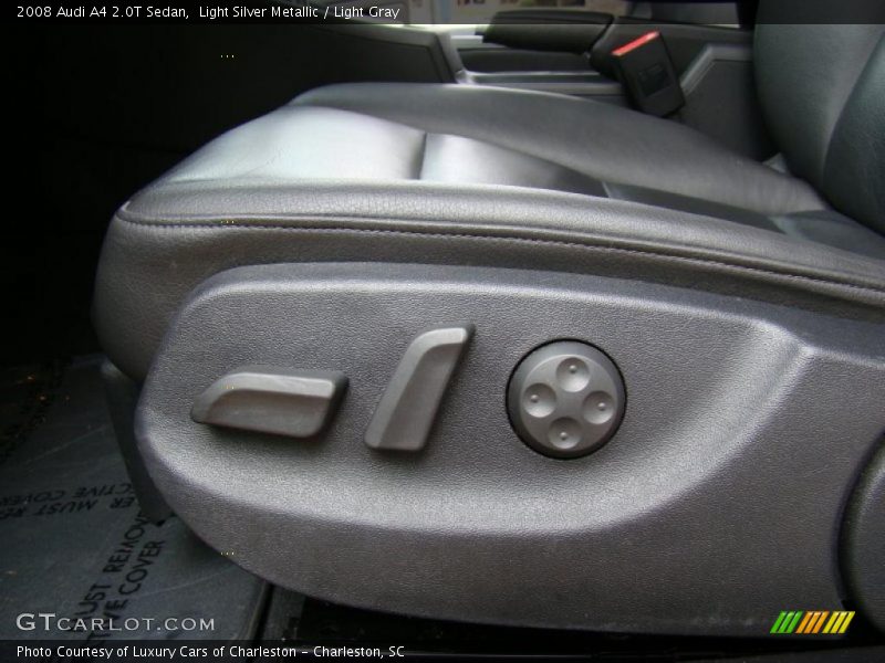 Light Silver Metallic / Light Gray 2008 Audi A4 2.0T Sedan