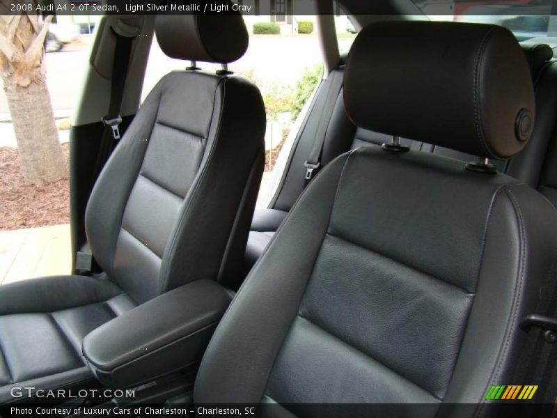 Light Silver Metallic / Light Gray 2008 Audi A4 2.0T Sedan