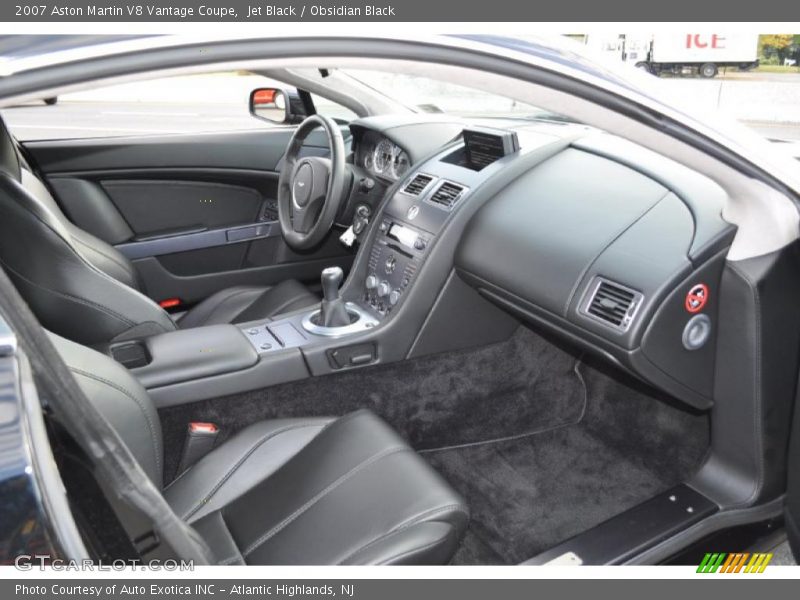 Dashboard of 2007 V8 Vantage Coupe