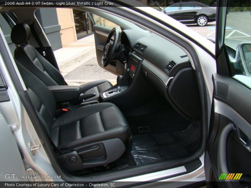 Light Silver Metallic / Light Gray 2008 Audi A4 2.0T Sedan