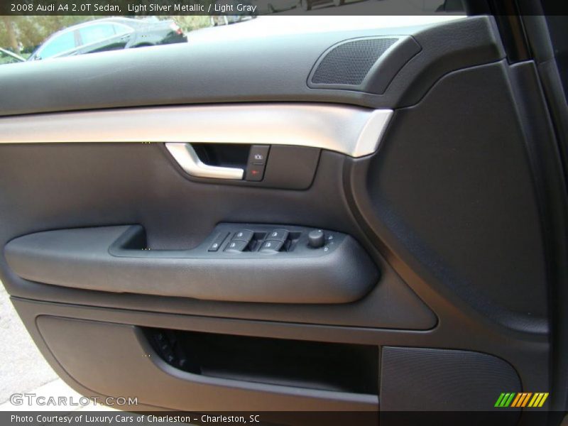 Light Silver Metallic / Light Gray 2008 Audi A4 2.0T Sedan