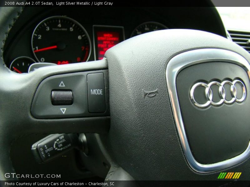 Light Silver Metallic / Light Gray 2008 Audi A4 2.0T Sedan