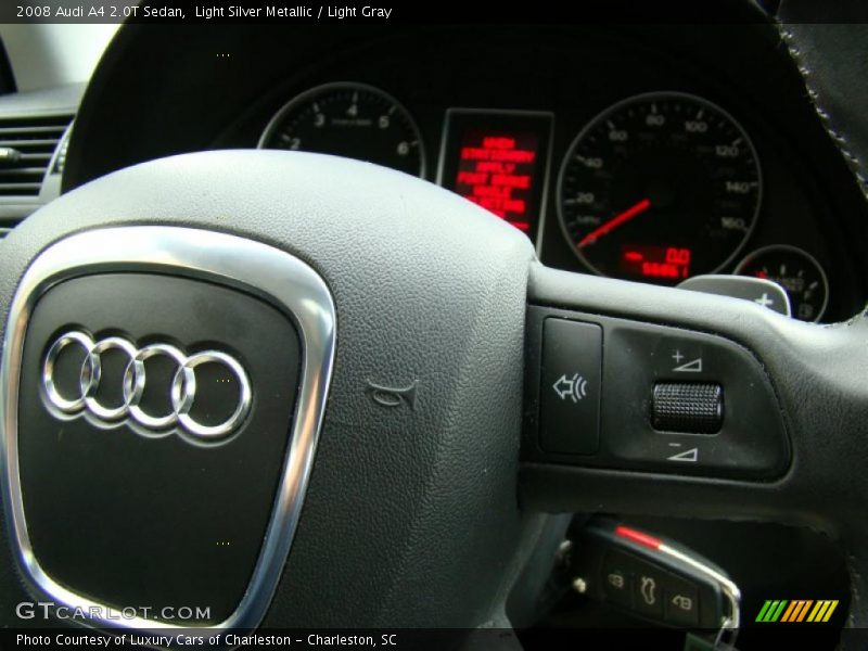 Light Silver Metallic / Light Gray 2008 Audi A4 2.0T Sedan