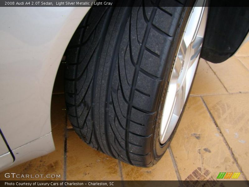Light Silver Metallic / Light Gray 2008 Audi A4 2.0T Sedan