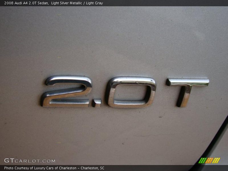 Light Silver Metallic / Light Gray 2008 Audi A4 2.0T Sedan
