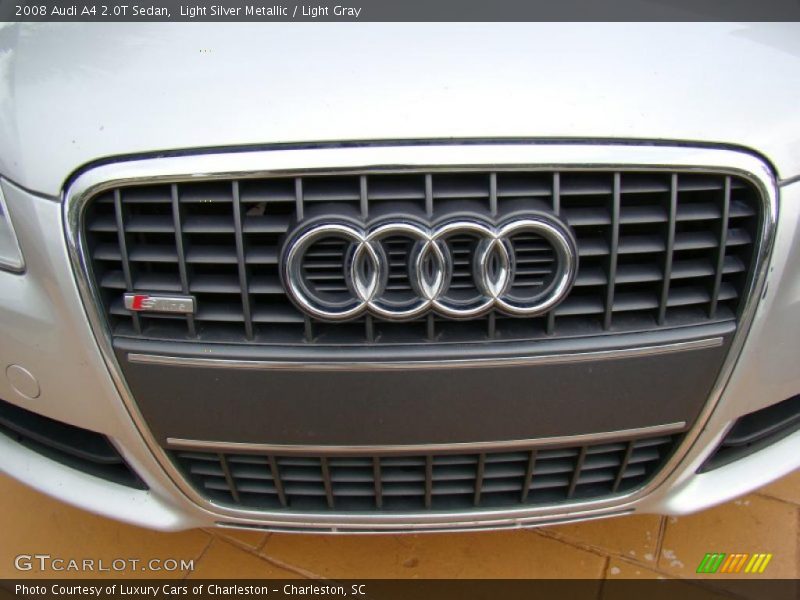 Light Silver Metallic / Light Gray 2008 Audi A4 2.0T Sedan