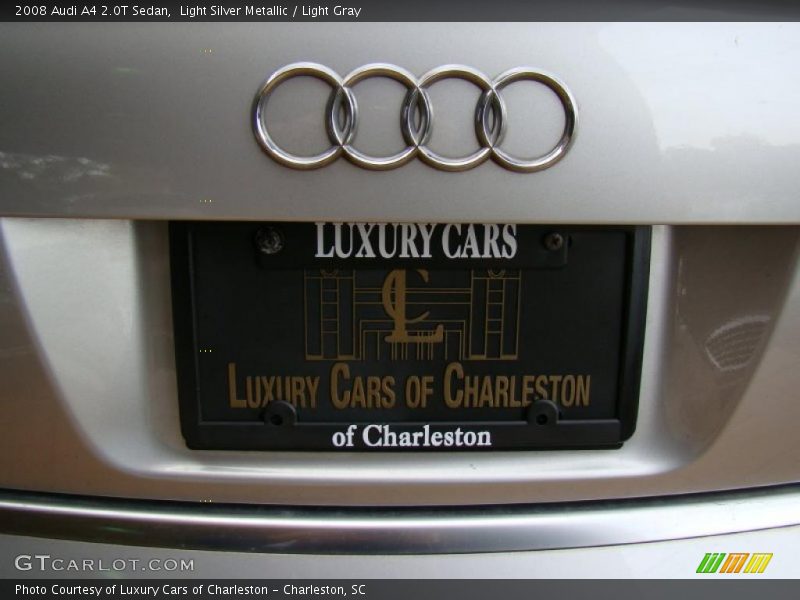 Light Silver Metallic / Light Gray 2008 Audi A4 2.0T Sedan