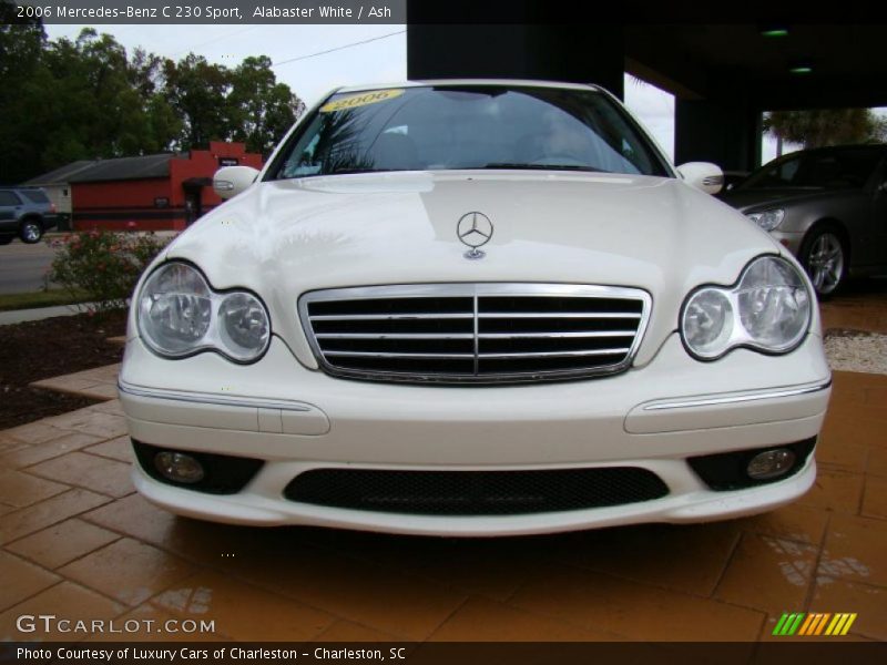 Alabaster White / Ash 2006 Mercedes-Benz C 230 Sport