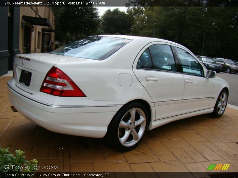 Alabaster White / Ash 2006 Mercedes-Benz C 230 Sport