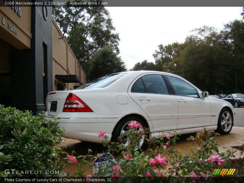 Alabaster White / Ash 2006 Mercedes-Benz C 230 Sport