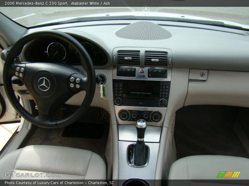 Dashboard of 2006 C 230 Sport