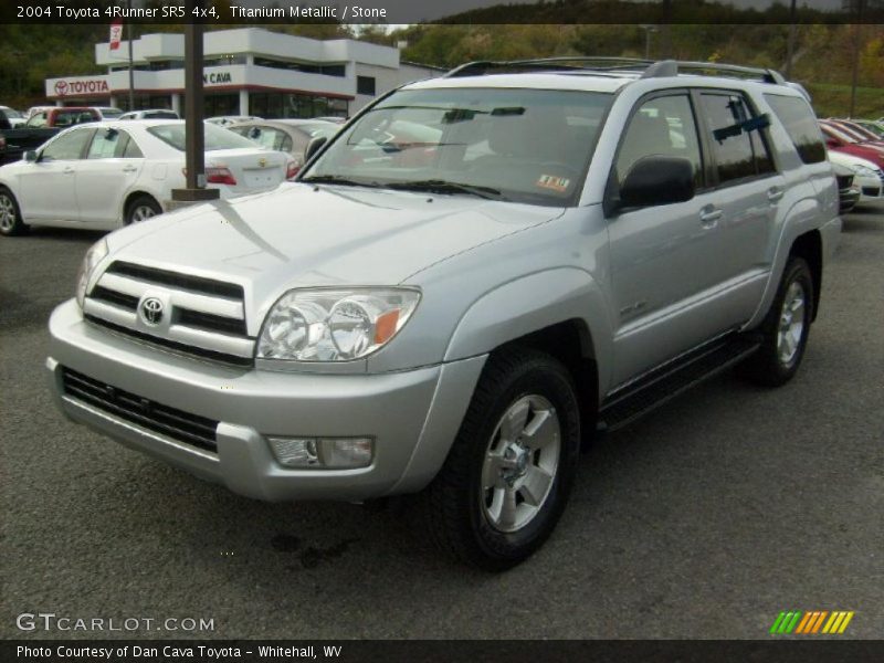 Titanium Metallic / Stone 2004 Toyota 4Runner SR5 4x4