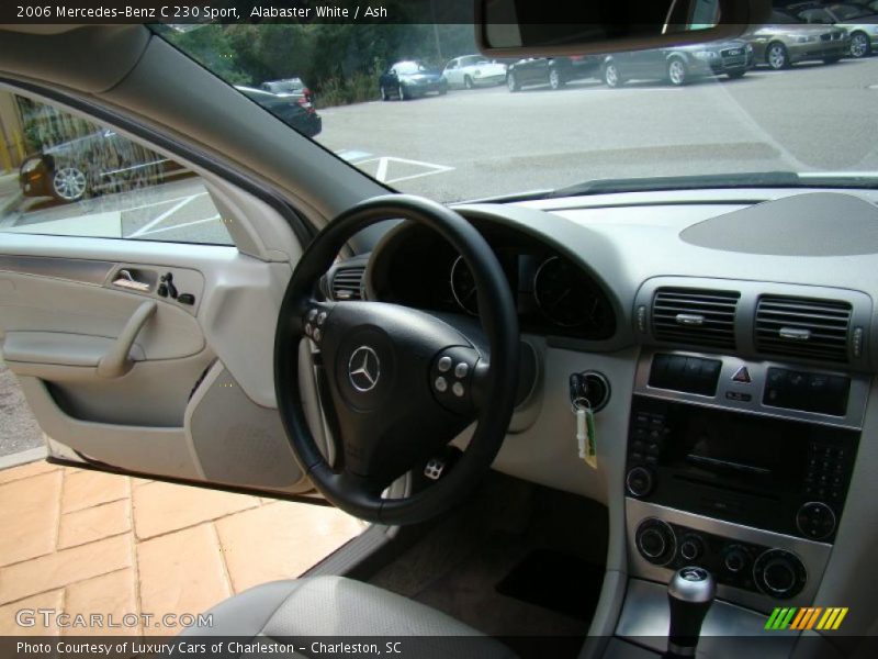 Alabaster White / Ash 2006 Mercedes-Benz C 230 Sport