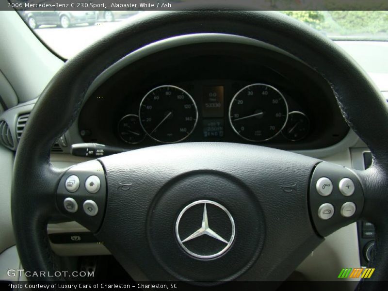 Alabaster White / Ash 2006 Mercedes-Benz C 230 Sport