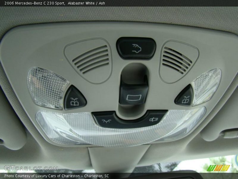 Controls of 2006 C 230 Sport