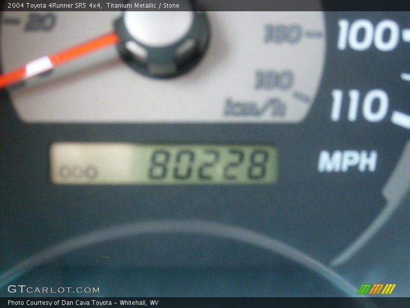 Titanium Metallic / Stone 2004 Toyota 4Runner SR5 4x4