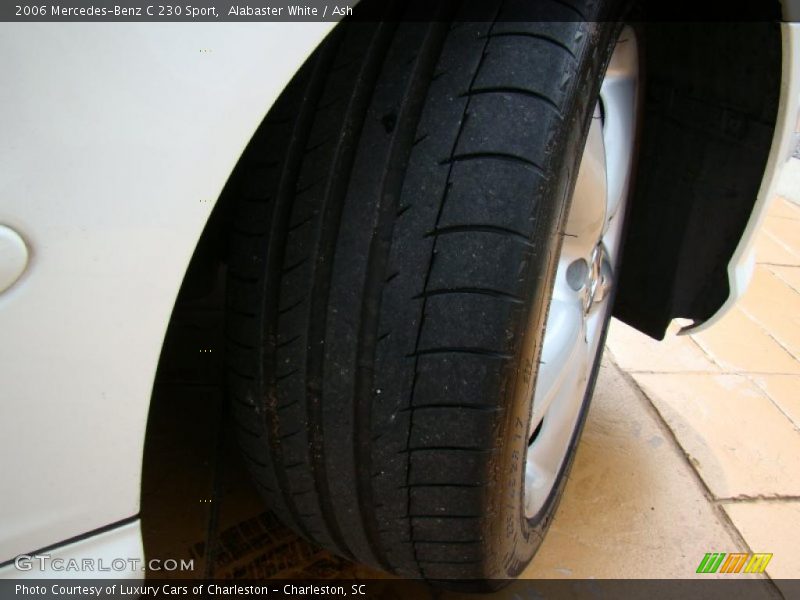Alabaster White / Ash 2006 Mercedes-Benz C 230 Sport