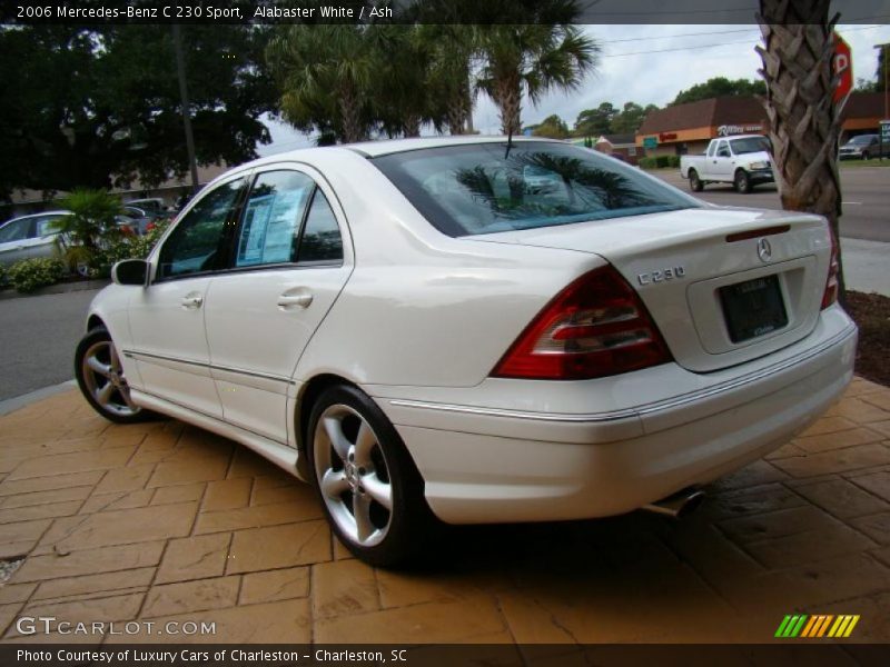 Alabaster White / Ash 2006 Mercedes-Benz C 230 Sport