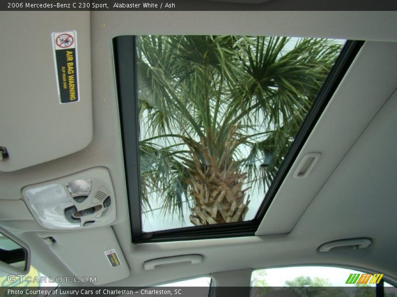 Sunroof of 2006 C 230 Sport