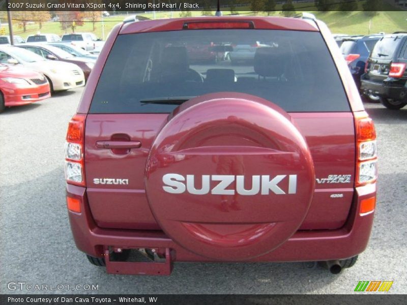 Shining Red Pearl / Black 2007 Suzuki Grand Vitara XSport 4x4