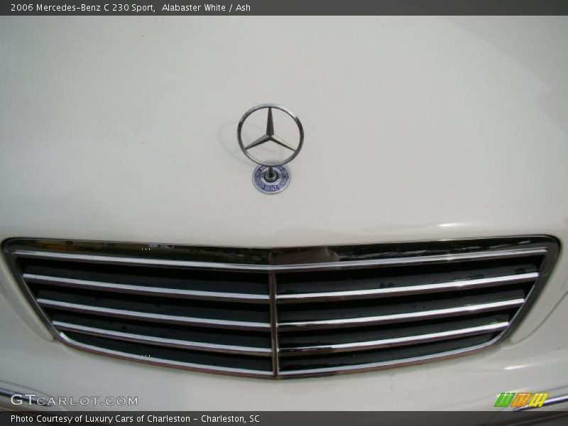 Alabaster White / Ash 2006 Mercedes-Benz C 230 Sport
