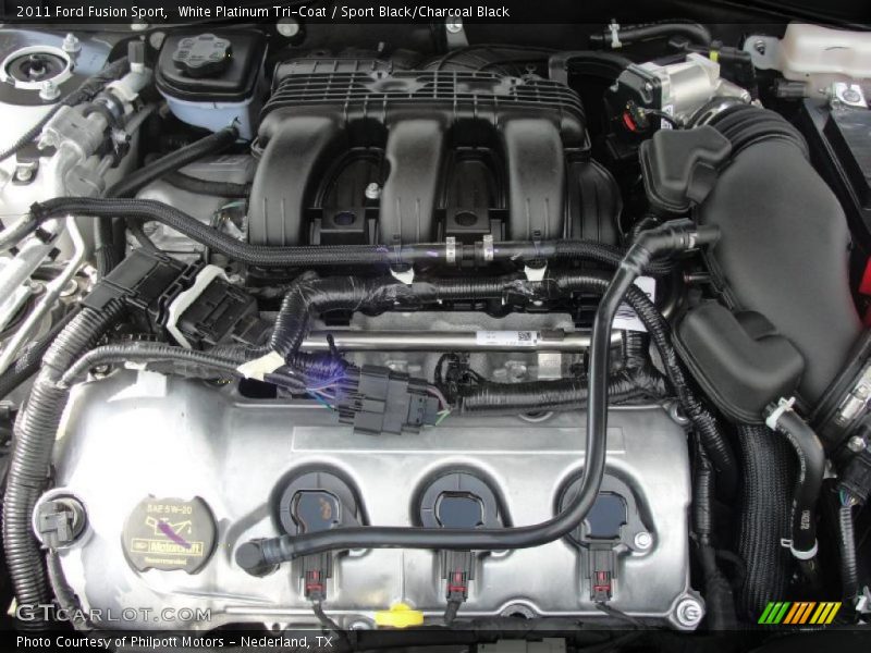  2011 Fusion Sport Engine - 3.5 Liter DOHC 24-Valve VVT Duratec V6