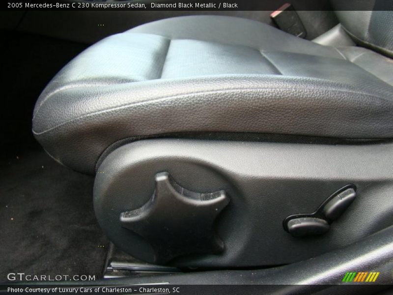 Diamond Black Metallic / Black 2005 Mercedes-Benz C 230 Kompressor Sedan