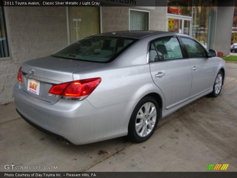 Classic Silver Metallic / Light Gray 2011 Toyota Avalon