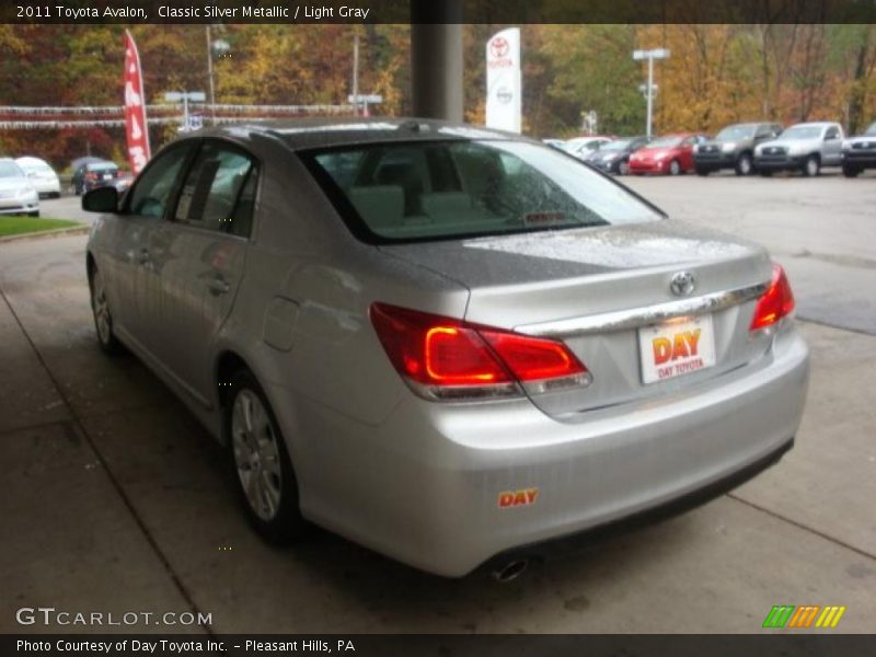 Classic Silver Metallic / Light Gray 2011 Toyota Avalon