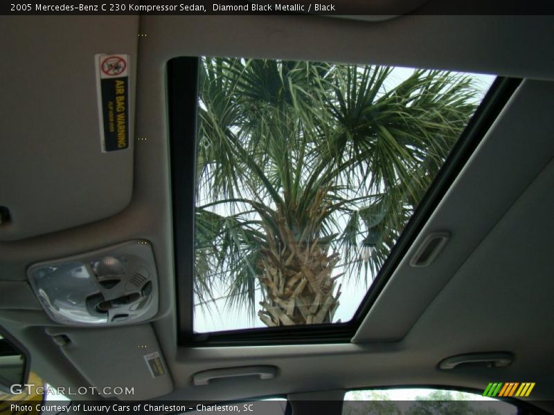 Sunroof of 2005 C 230 Kompressor Sedan