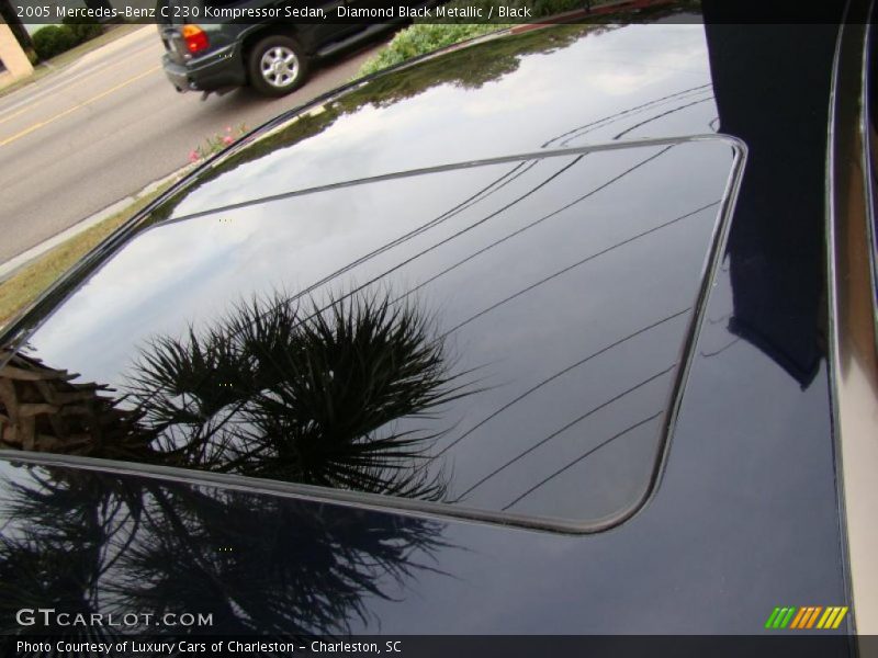 Sunroof of 2005 C 230 Kompressor Sedan