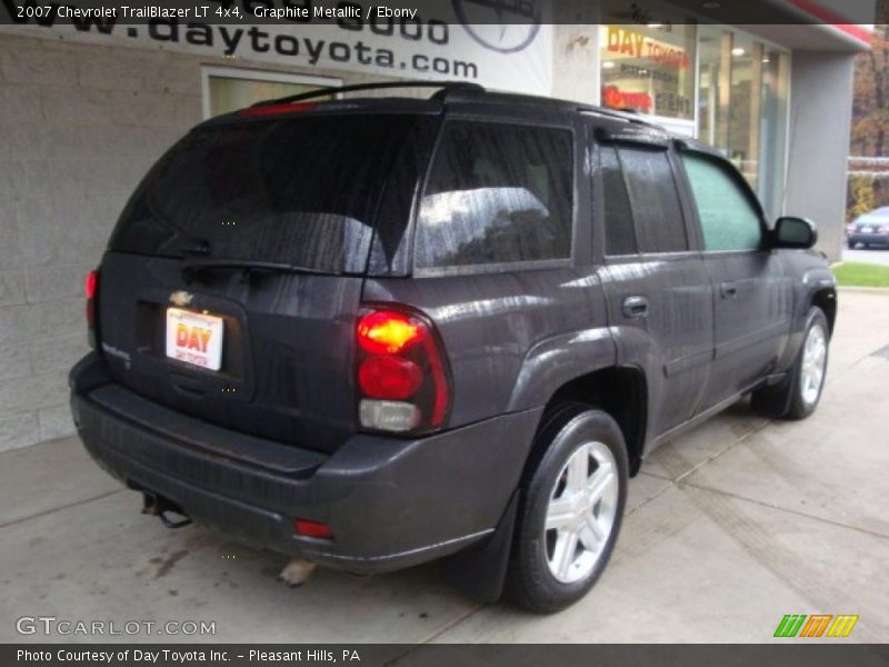 Graphite Metallic / Ebony 2007 Chevrolet TrailBlazer LT 4x4