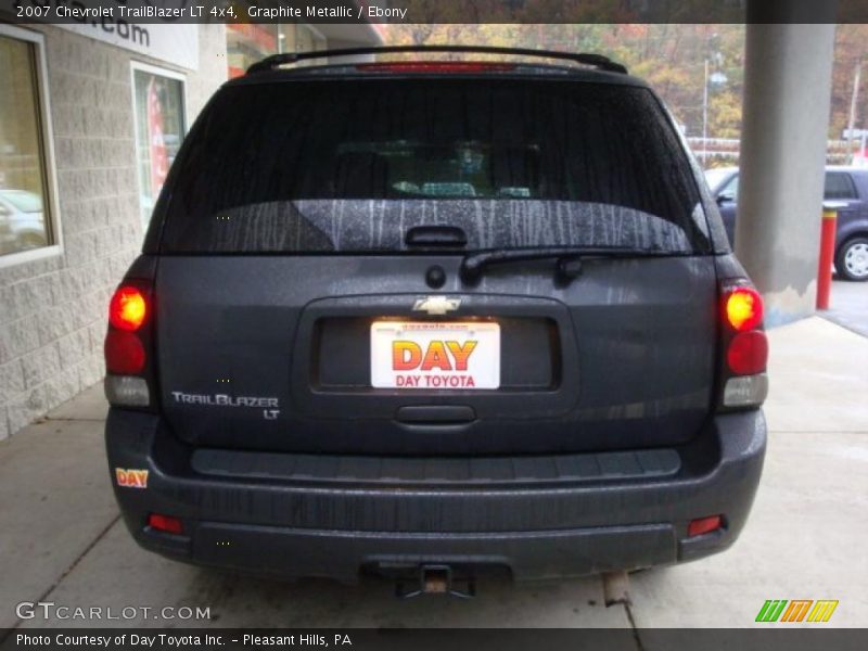 Graphite Metallic / Ebony 2007 Chevrolet TrailBlazer LT 4x4