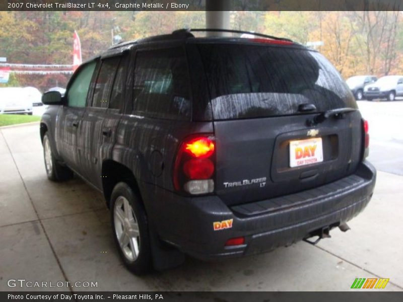 Graphite Metallic / Ebony 2007 Chevrolet TrailBlazer LT 4x4