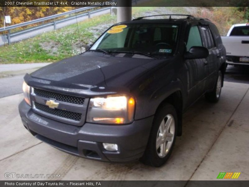 Graphite Metallic / Ebony 2007 Chevrolet TrailBlazer LT 4x4