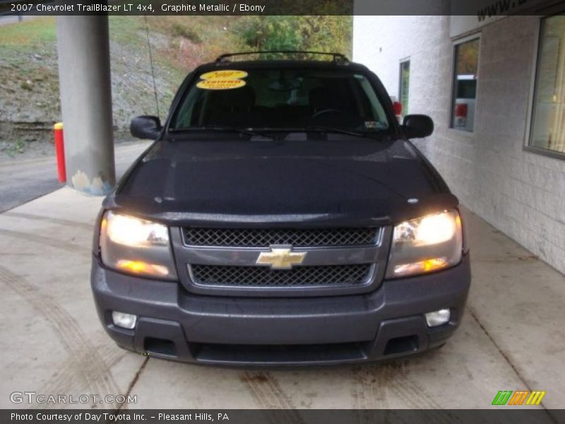 Graphite Metallic / Ebony 2007 Chevrolet TrailBlazer LT 4x4