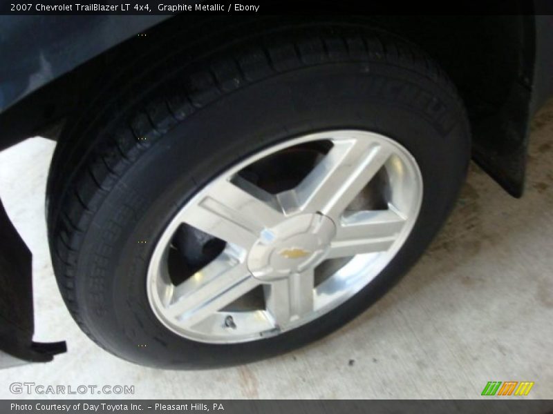Graphite Metallic / Ebony 2007 Chevrolet TrailBlazer LT 4x4