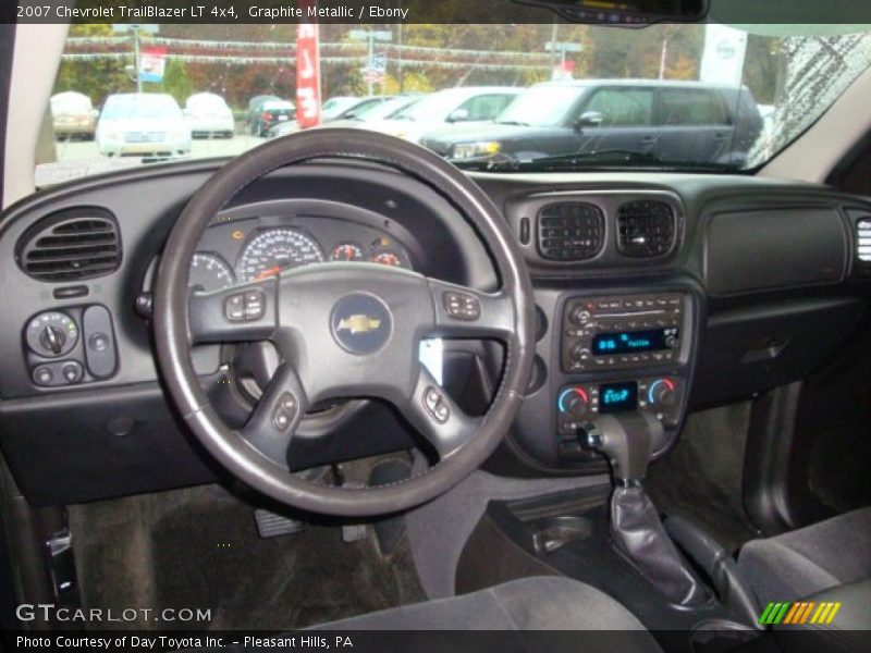 Graphite Metallic / Ebony 2007 Chevrolet TrailBlazer LT 4x4