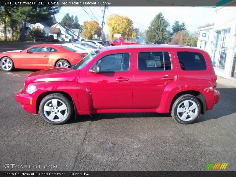 Crystal Red Metallic Tintcoat / Ebony 2011 Chevrolet HHR LS