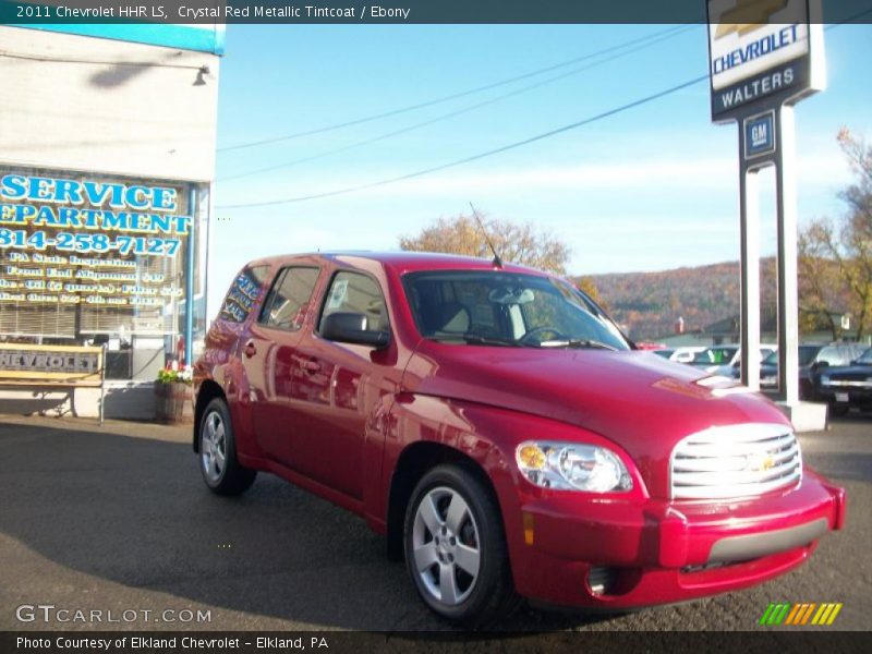 Crystal Red Metallic Tintcoat / Ebony 2011 Chevrolet HHR LS