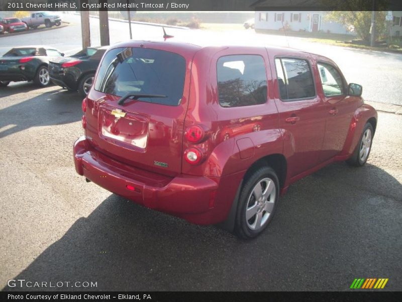 Crystal Red Metallic Tintcoat / Ebony 2011 Chevrolet HHR LS