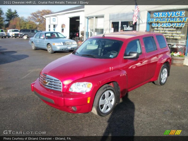 Crystal Red Metallic Tintcoat / Ebony 2011 Chevrolet HHR LS