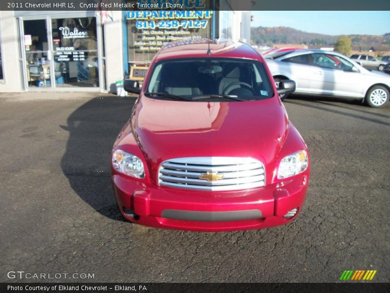 Crystal Red Metallic Tintcoat / Ebony 2011 Chevrolet HHR LS